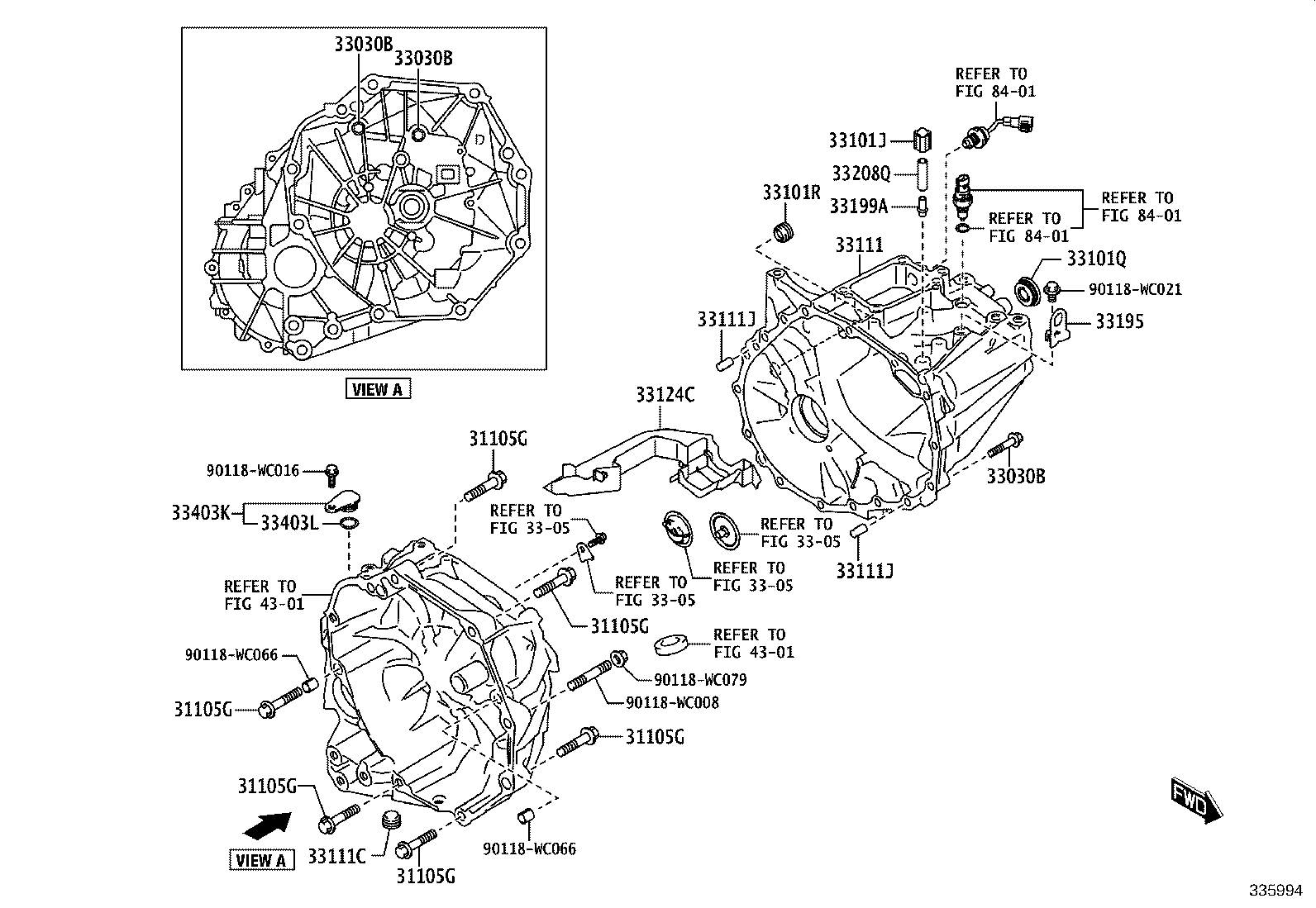 90118-WC658 BOLT(FOR TRANSAXLE CASE & ENGINE SETTING) product image