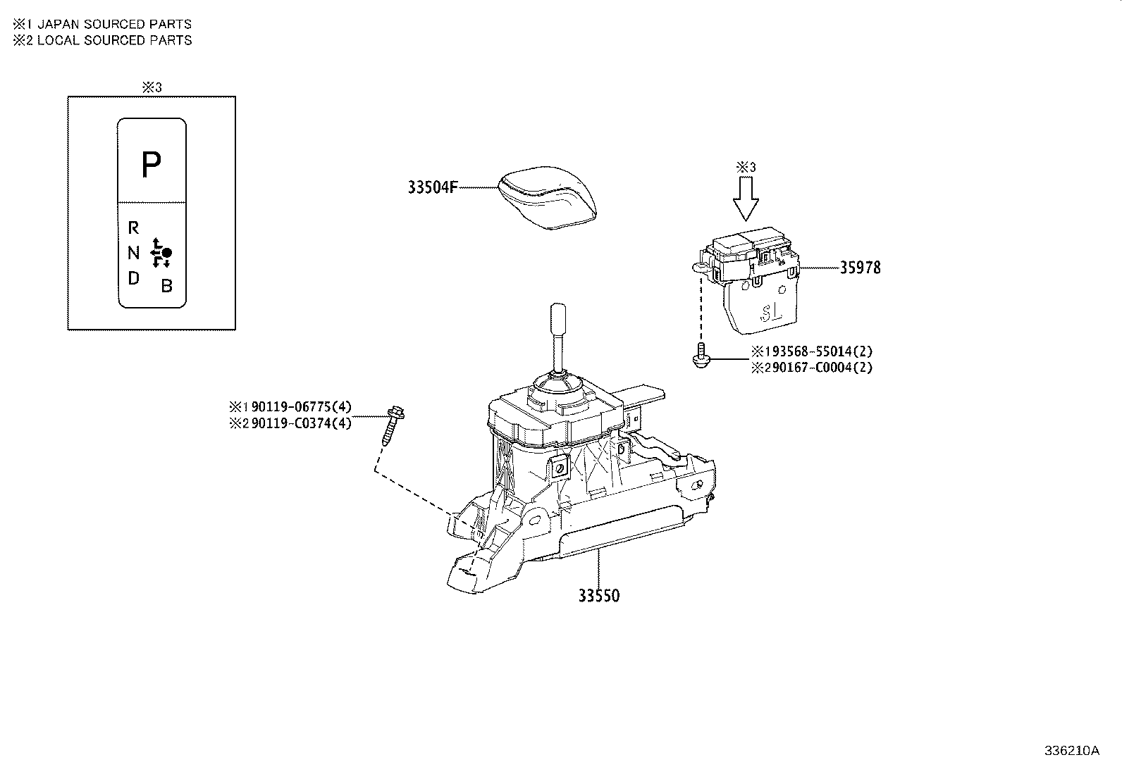 35978-F4100 INDICATOR, SHIFT POSITION product image