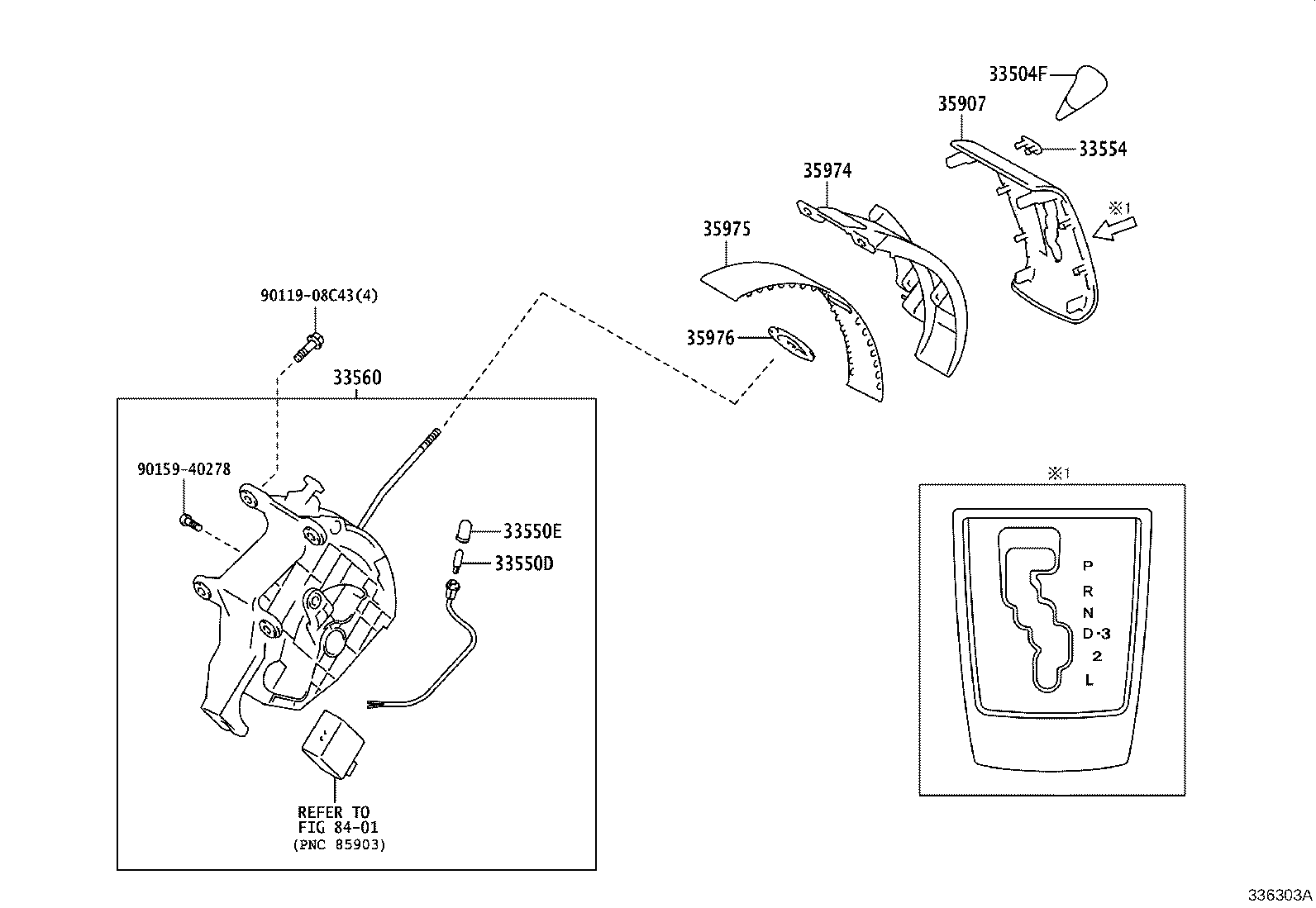 33530-V3020 LEVER ASSY, SHIFT (FOR FLOOR SHIFT) product image