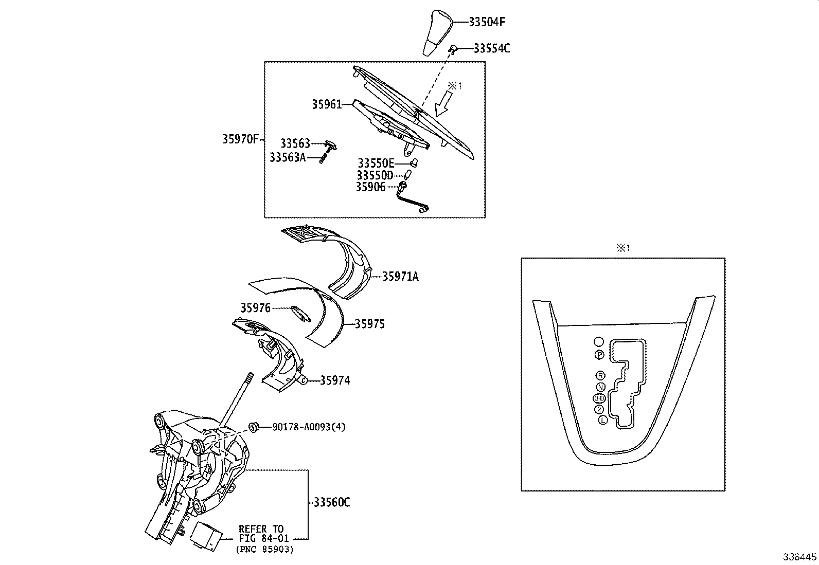 33829-02090 SUPPORT, TRANSMISSION CONTROL CABLE product image
