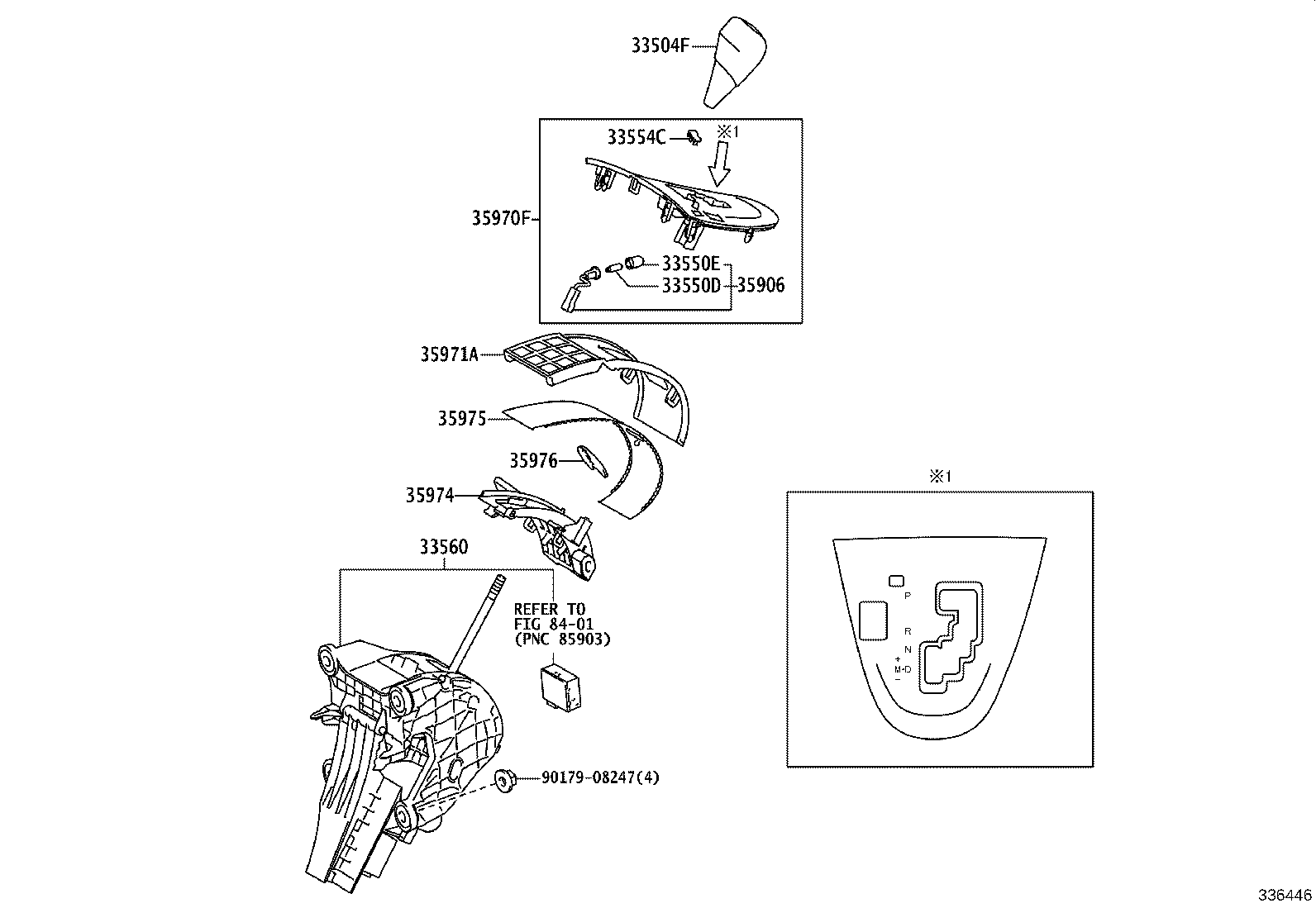 33530-0F020 LEVER ASSY, SHIFT (FOR FLOOR SHIFT) product image