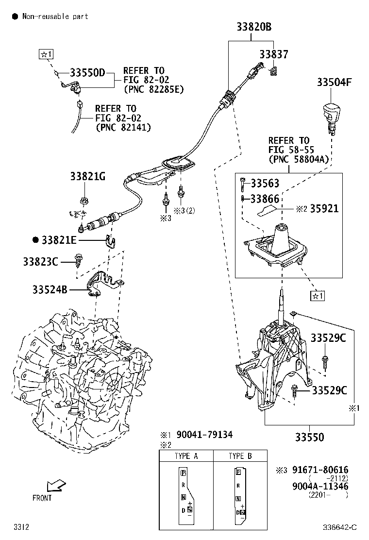 Toyota 35921-BZ120 PLATE, CONTROL POSITION INDICATOR