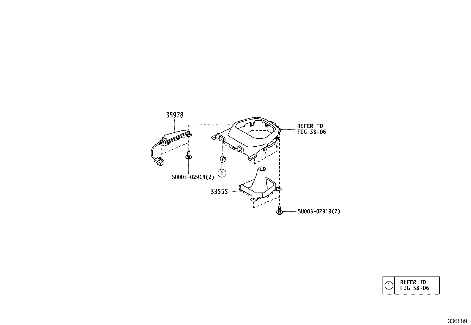 SU003-08872 KNOB SUB-ASSY, SHIFT LEVER product image