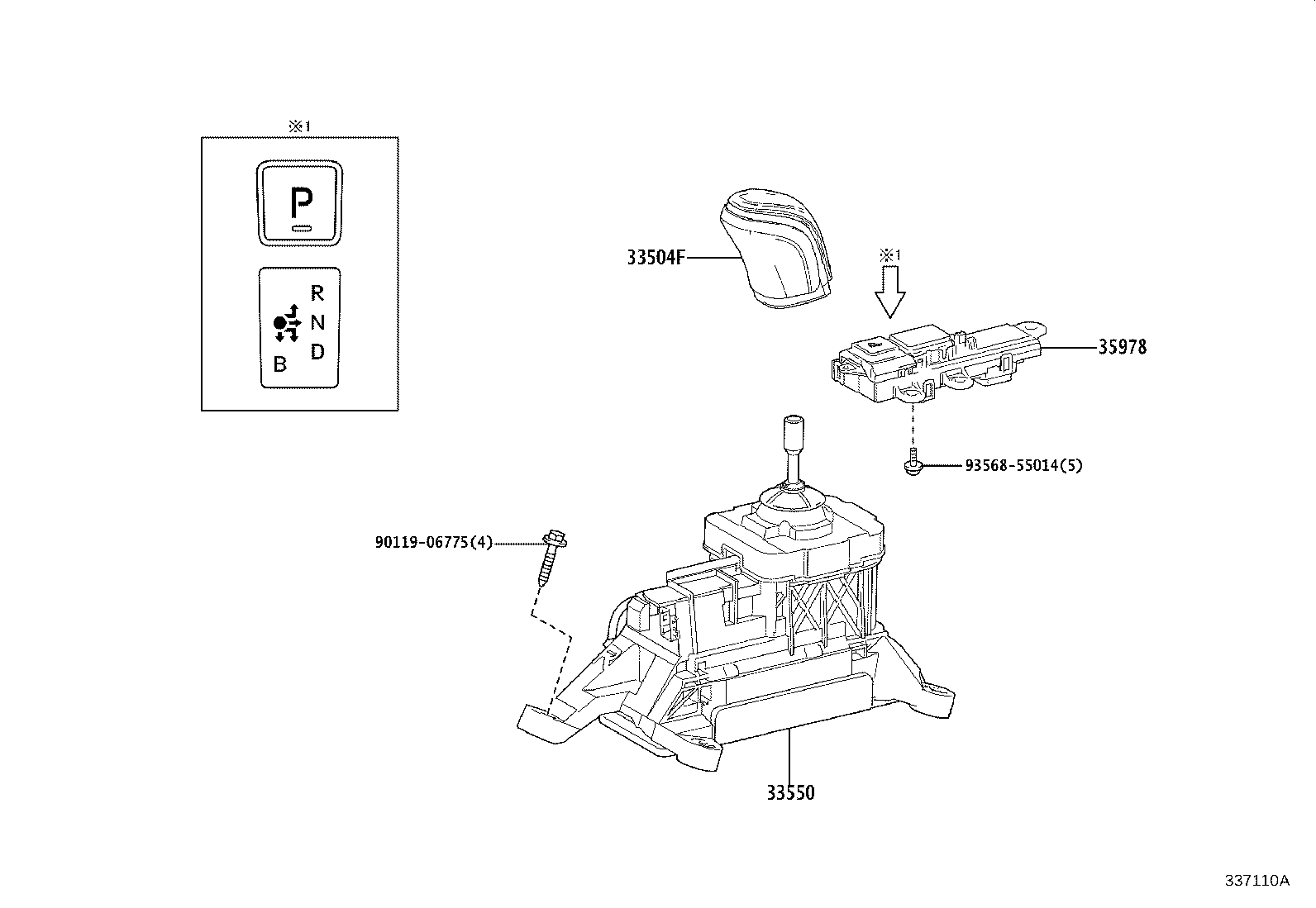 35971-52850 HOUSING, POSITION INDICATOR product image