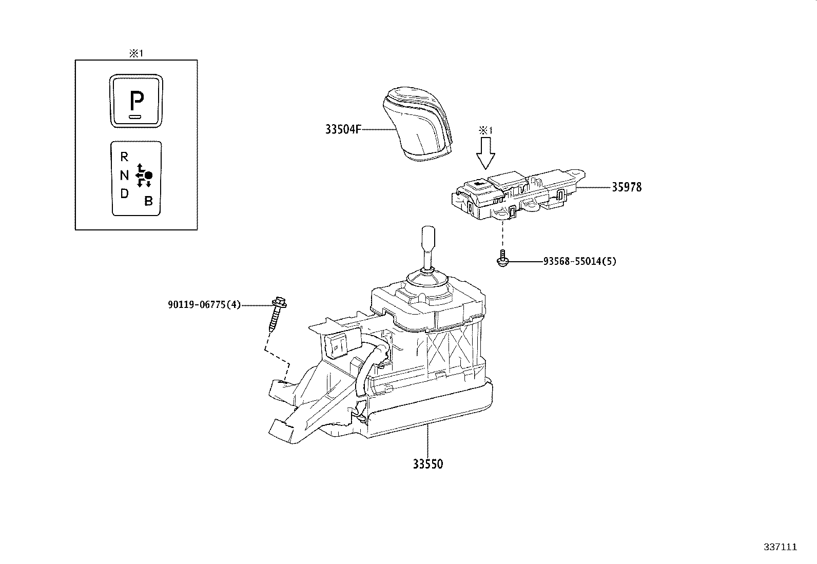 35971-52850 HOUSING, POSITION INDICATOR product image