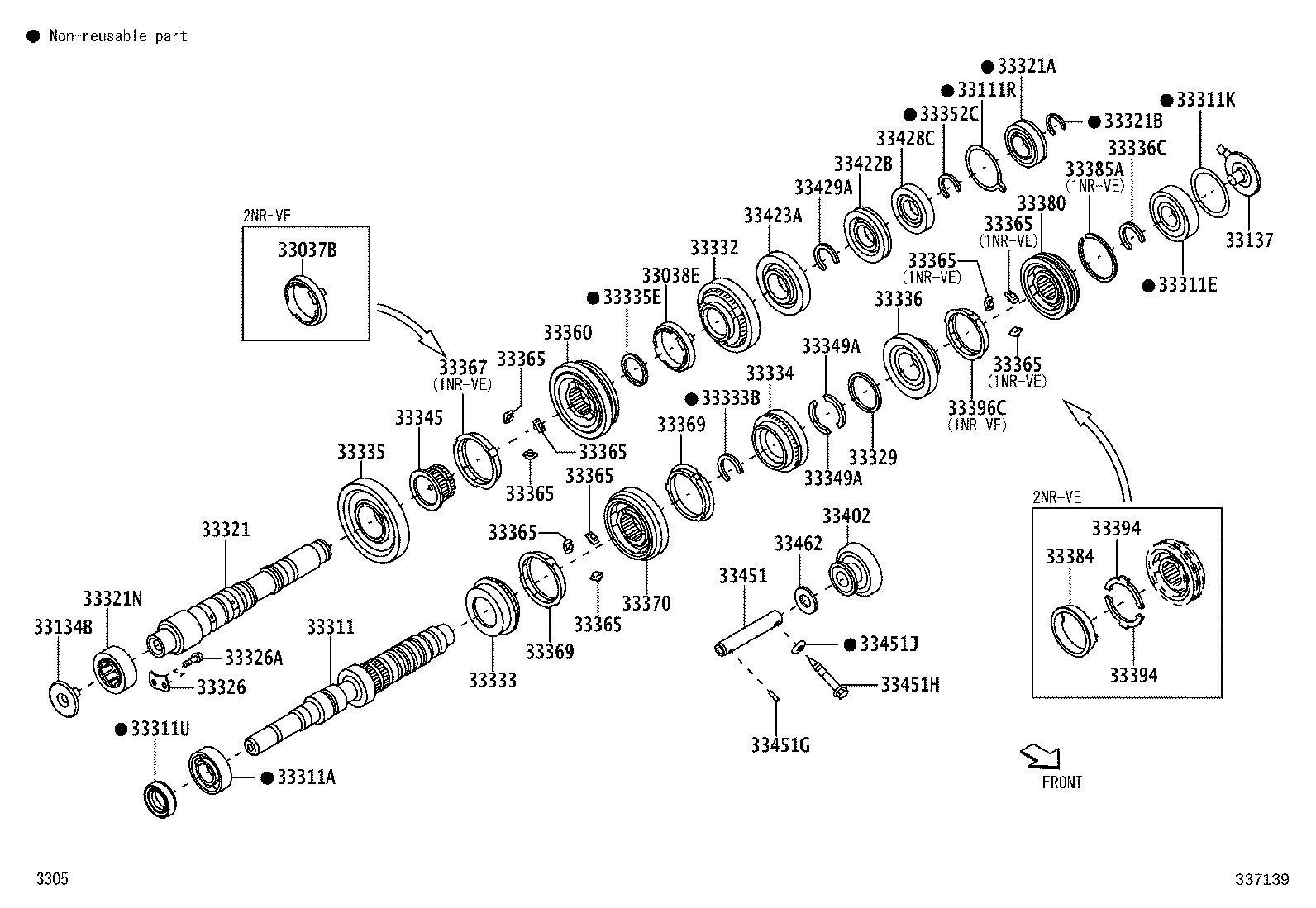 33321-BZ140 SHAFT, OUTPUT product image