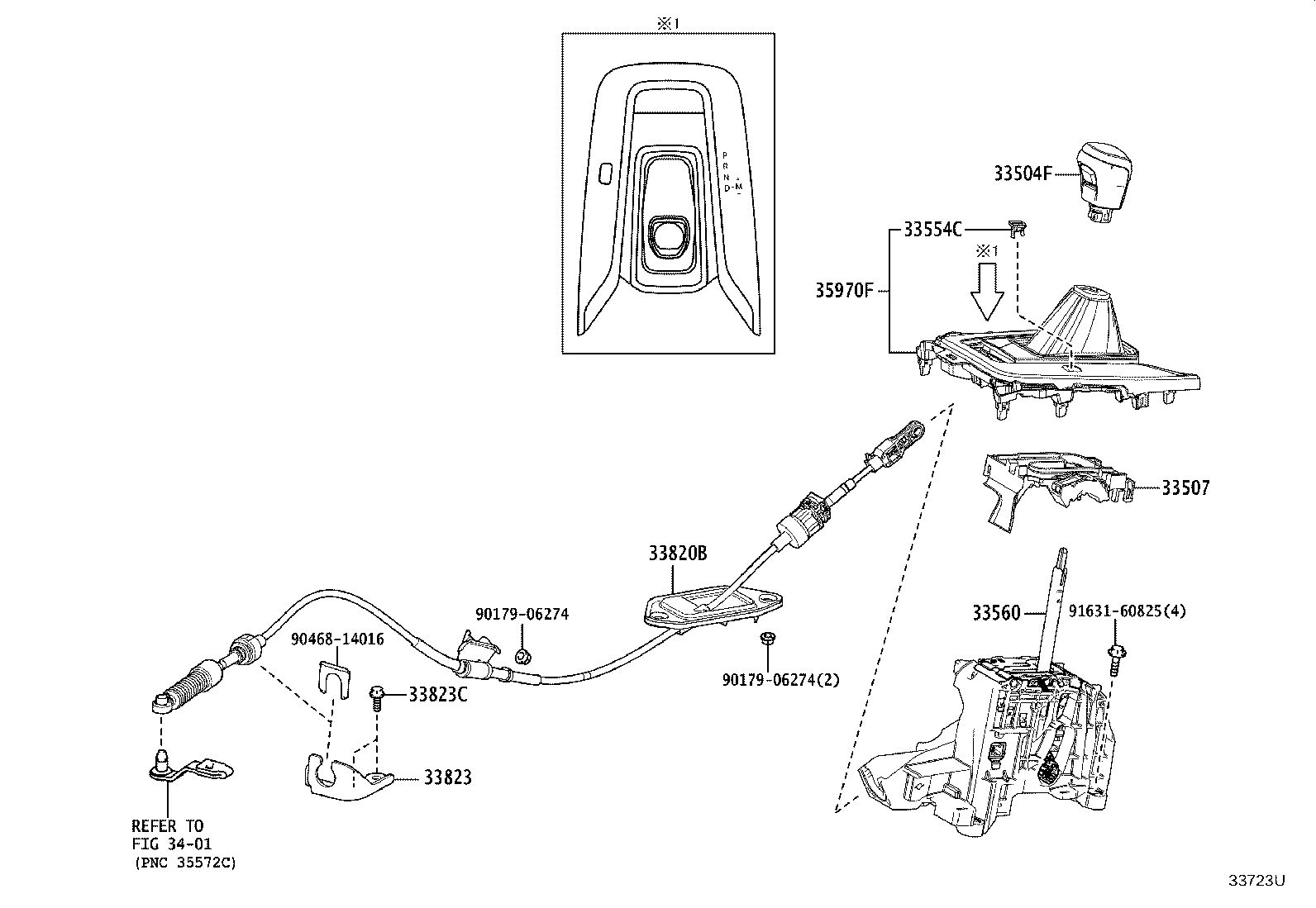 35970-16010-C0 HOUSING ASSY, POSITION INDICATOR product image