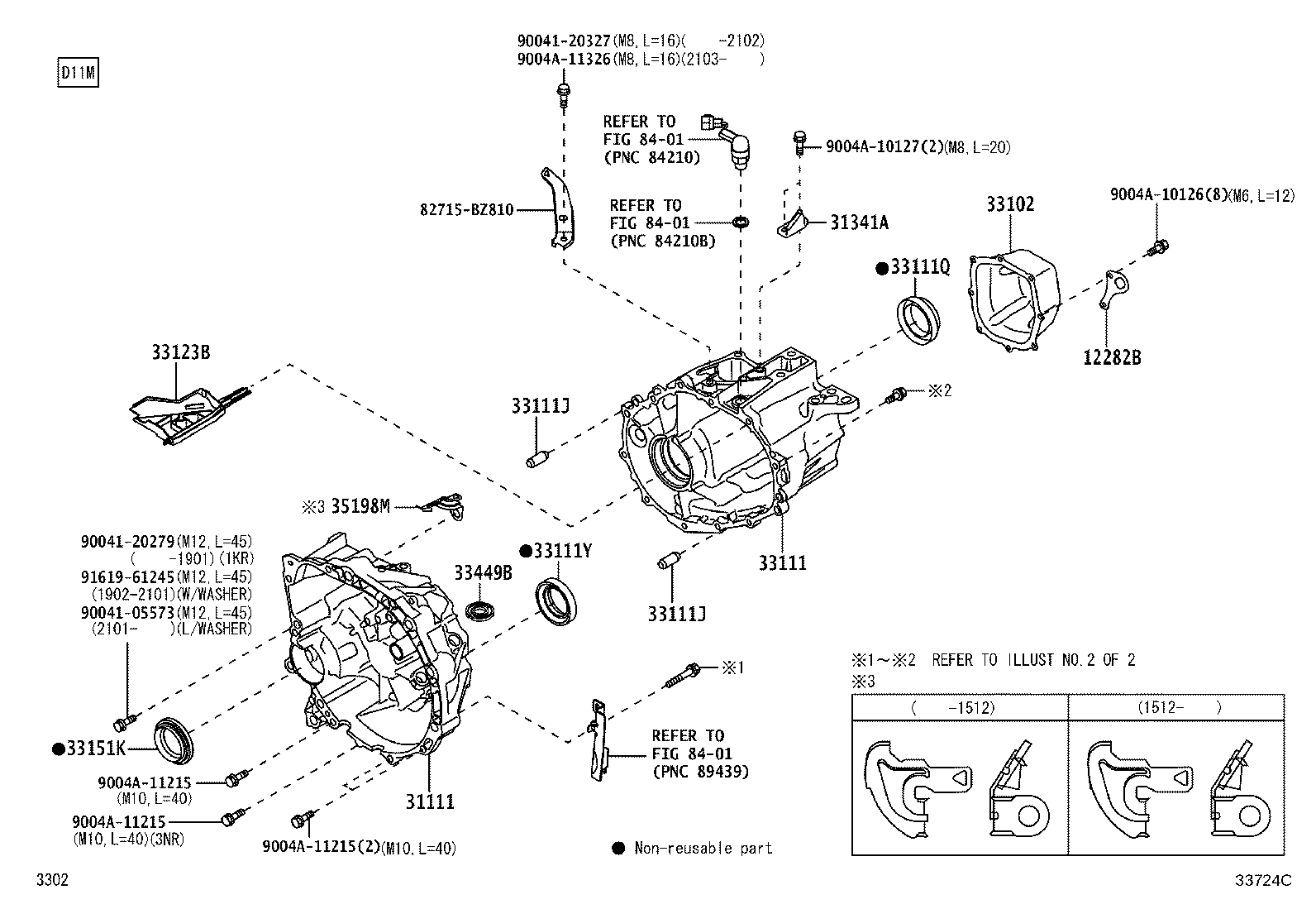 33449-BZ030 MAGNET, TRANSMISSION product image