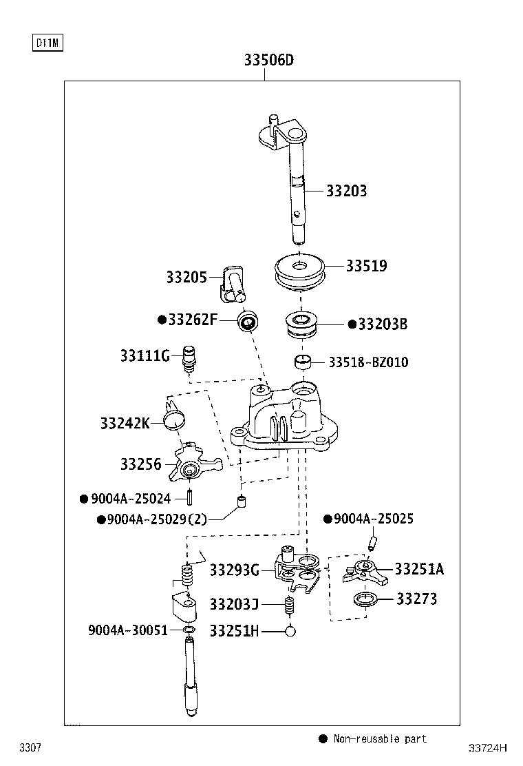 33290-BZ010 BALL ASSY, LOCK, NO.1 product image
