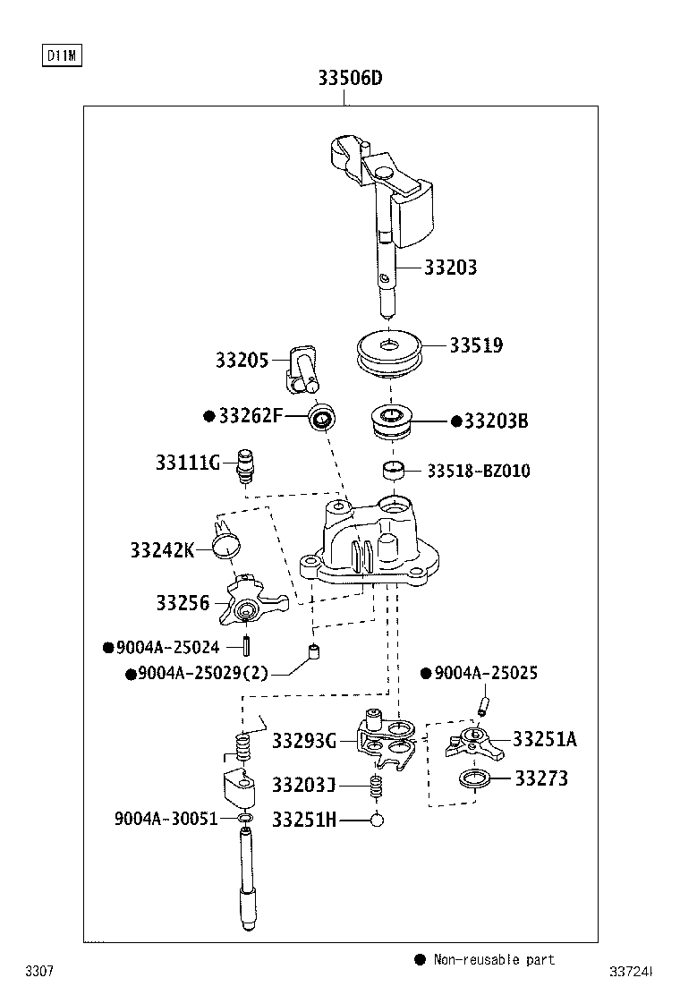 33290-BZ010 BALL ASSY, LOCK, NO.1 product image