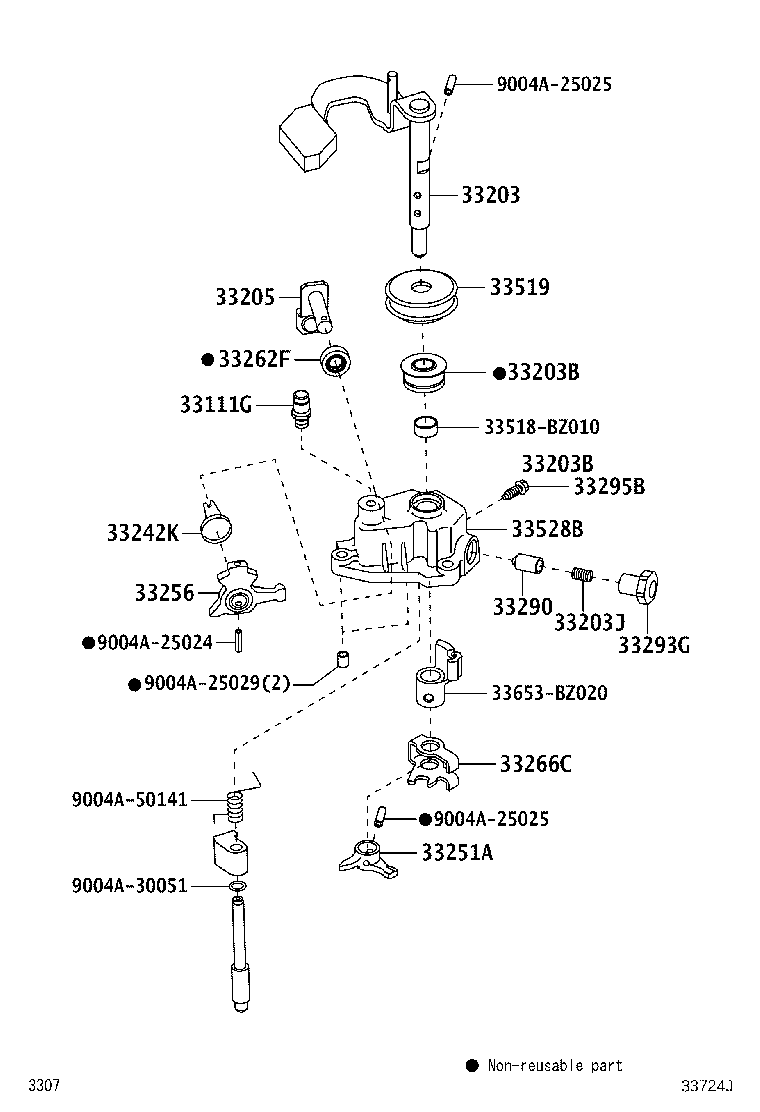 33290-BZ010 BALL ASSY, LOCK, NO.1 product image