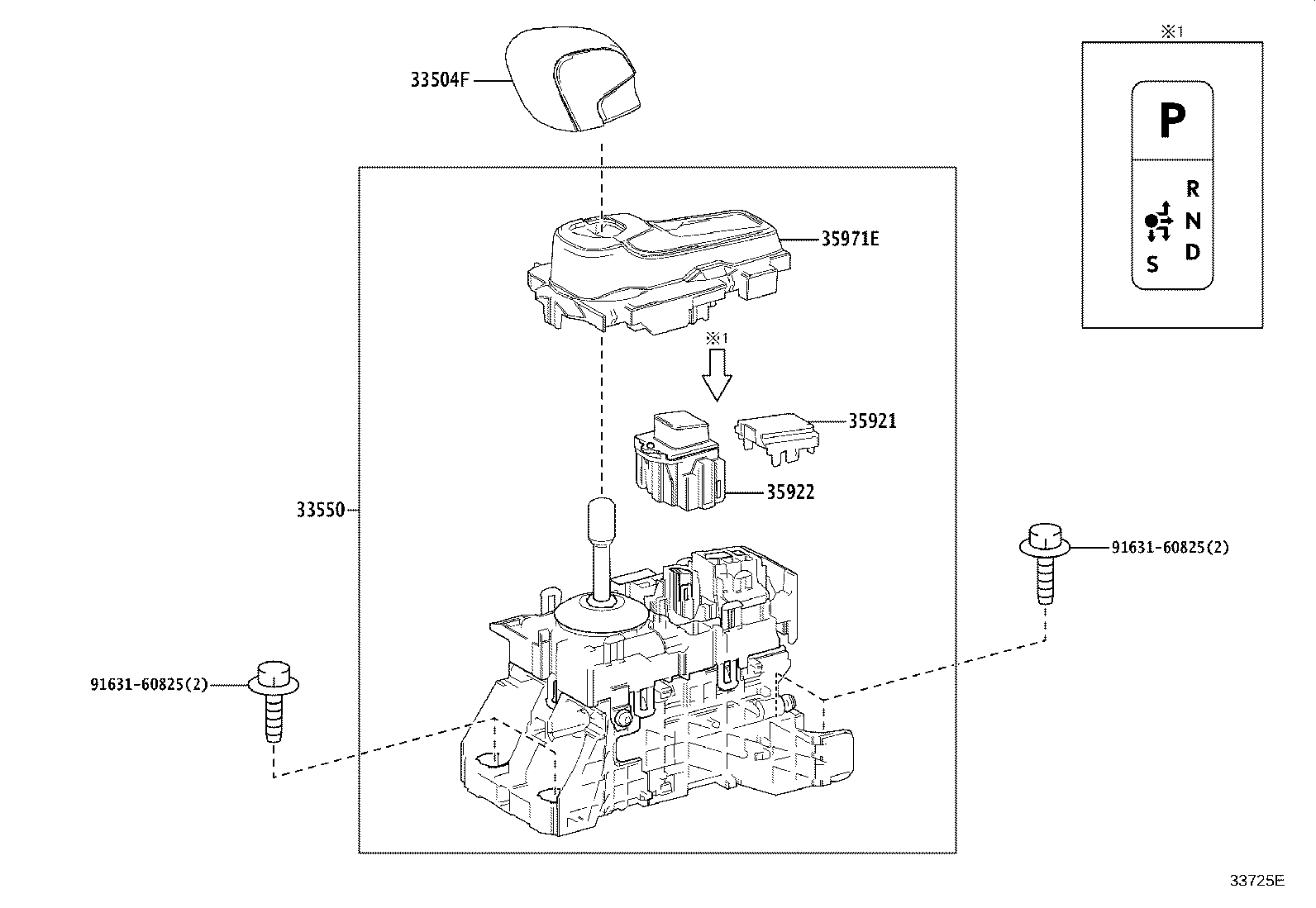 35971-52850 HOUSING, POSITION INDICATOR product image