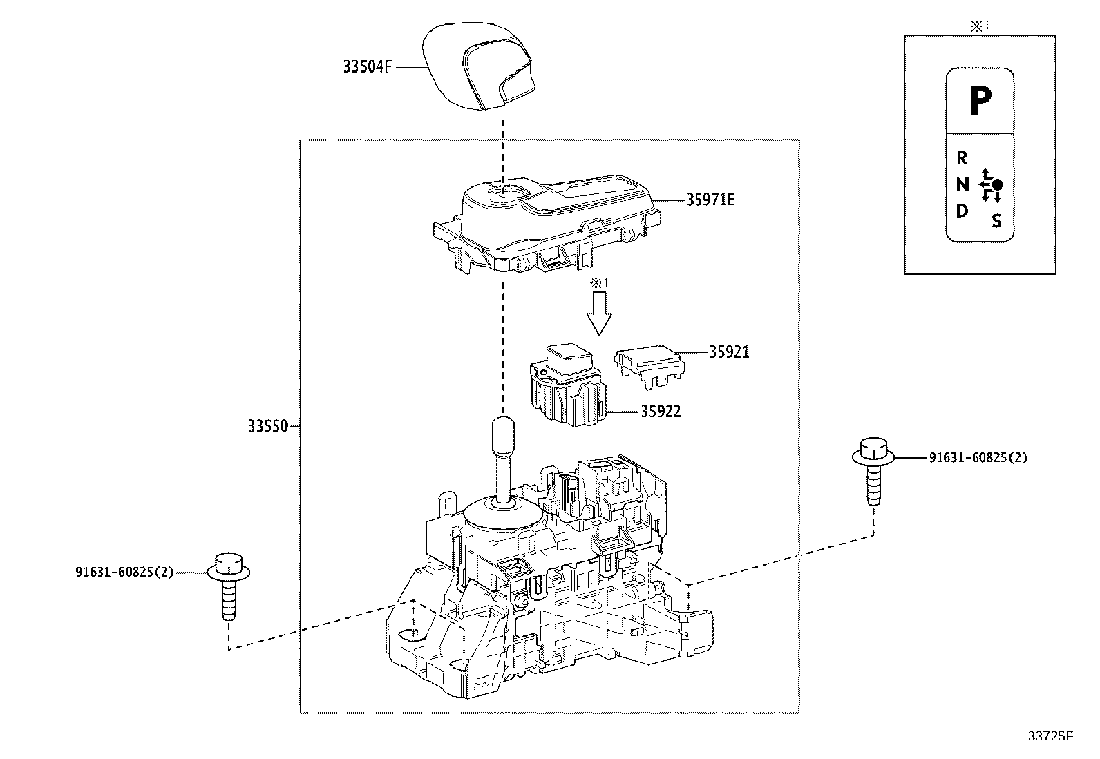 35971-52850 HOUSING, POSITION INDICATOR product image