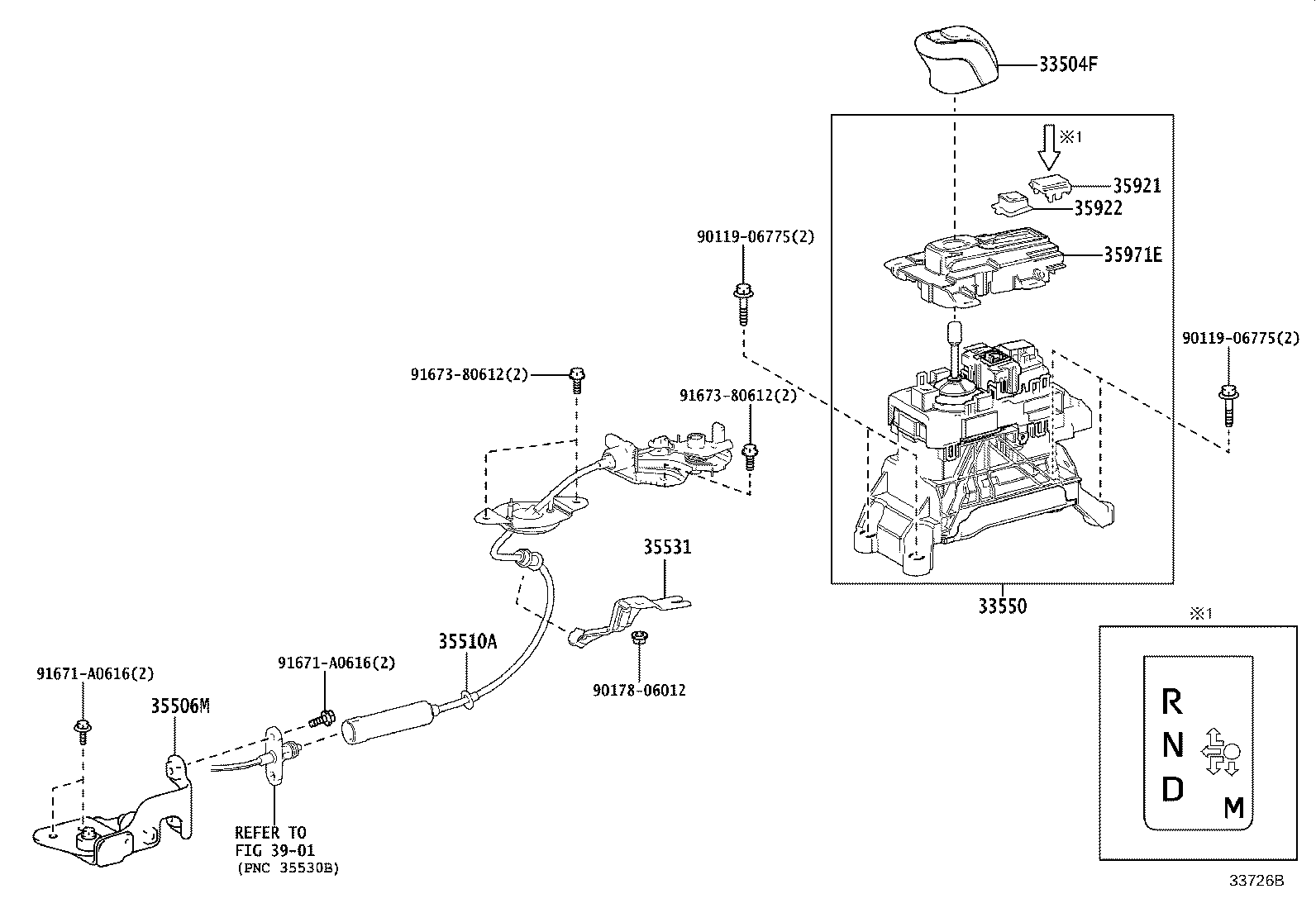 35971-30610 HOUSING, POSITION INDICATOR product image