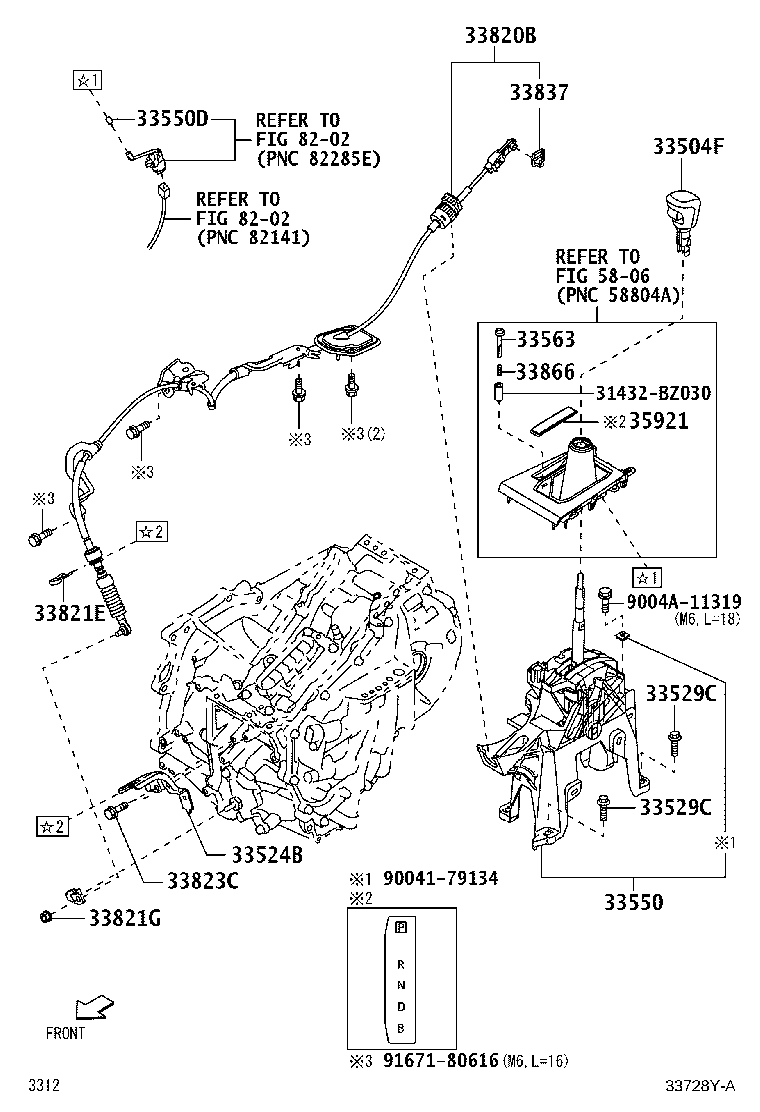 33820-BZ600 CABLE ASSY, TRANSMISSION CONTROL product image