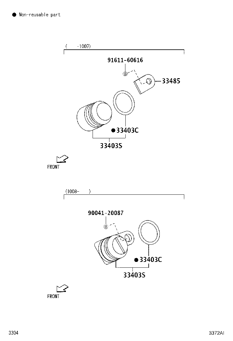 90043-39133 PLUG(FOR MTM SPEEDOMETER DRIVEN HOLE) product image