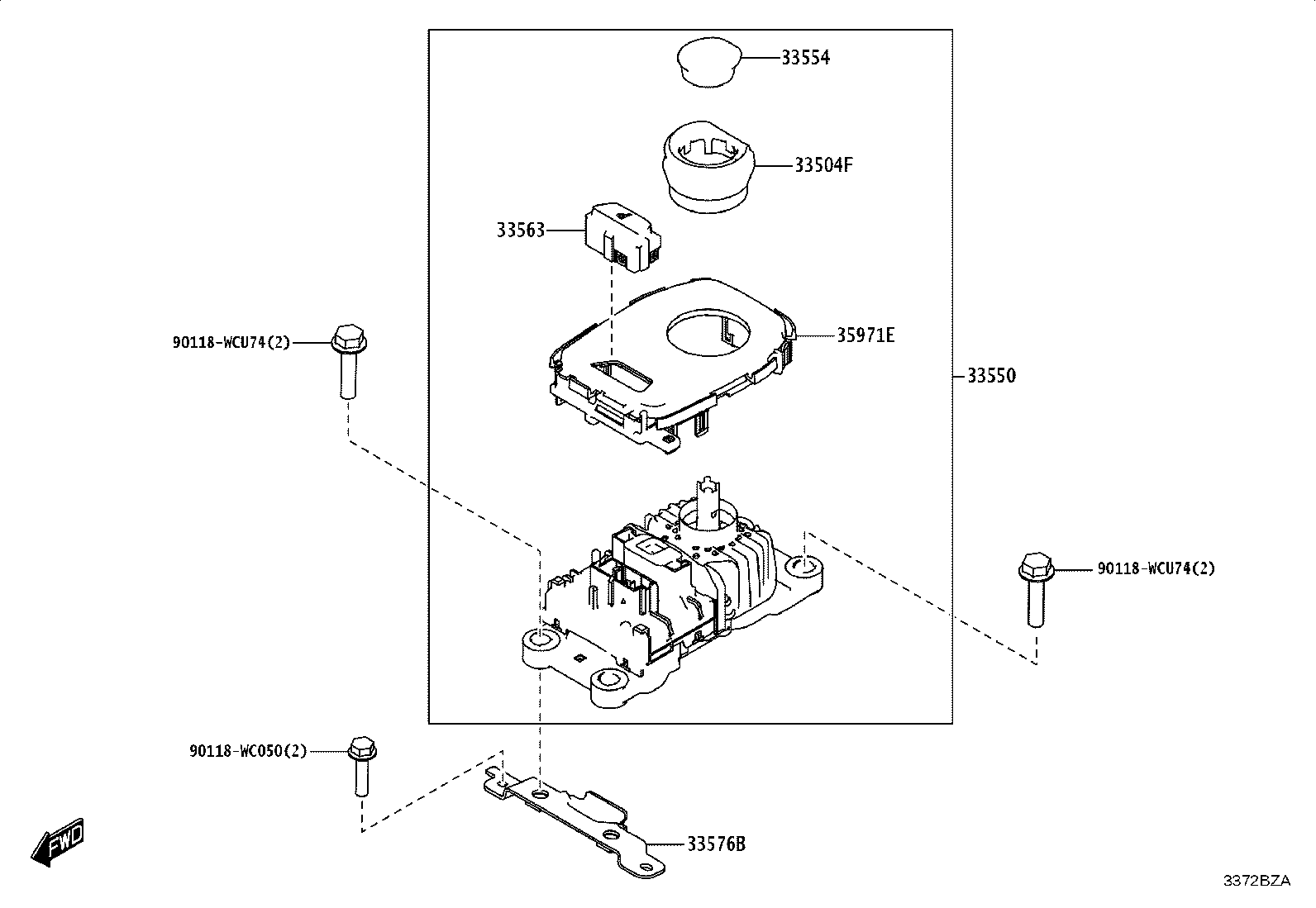 35907-WC019 HOUSING, POSITION INDICATOR product image