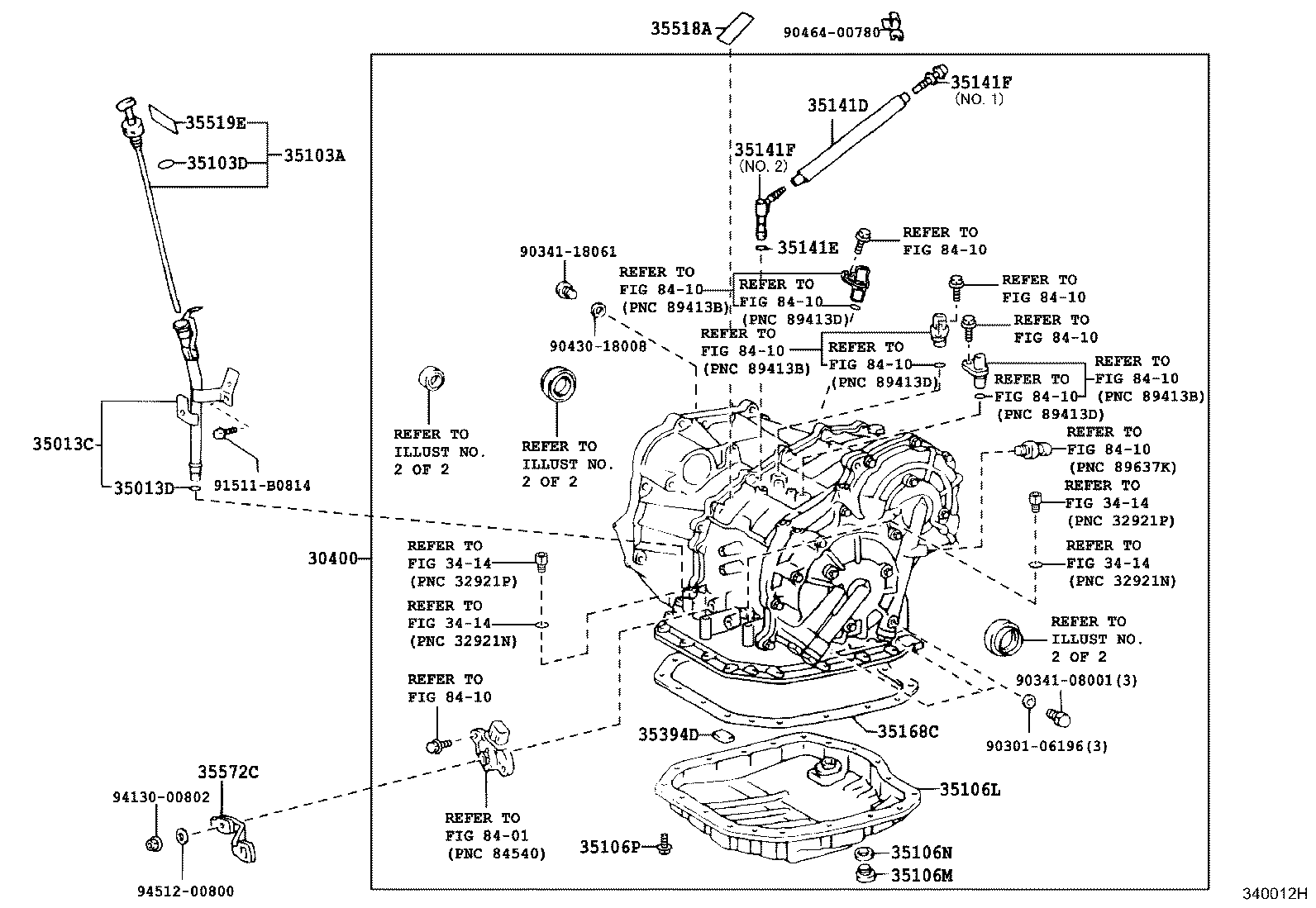 35168-63010 GASKET, TRANSAXLE OIL PAN(CVT) product image