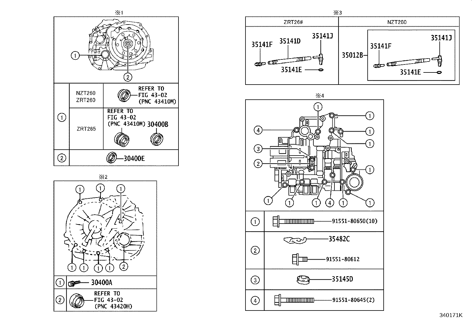 30400-20100 TRANSAXLE ASSY, CONTINUOUSLY VARIABLE product image