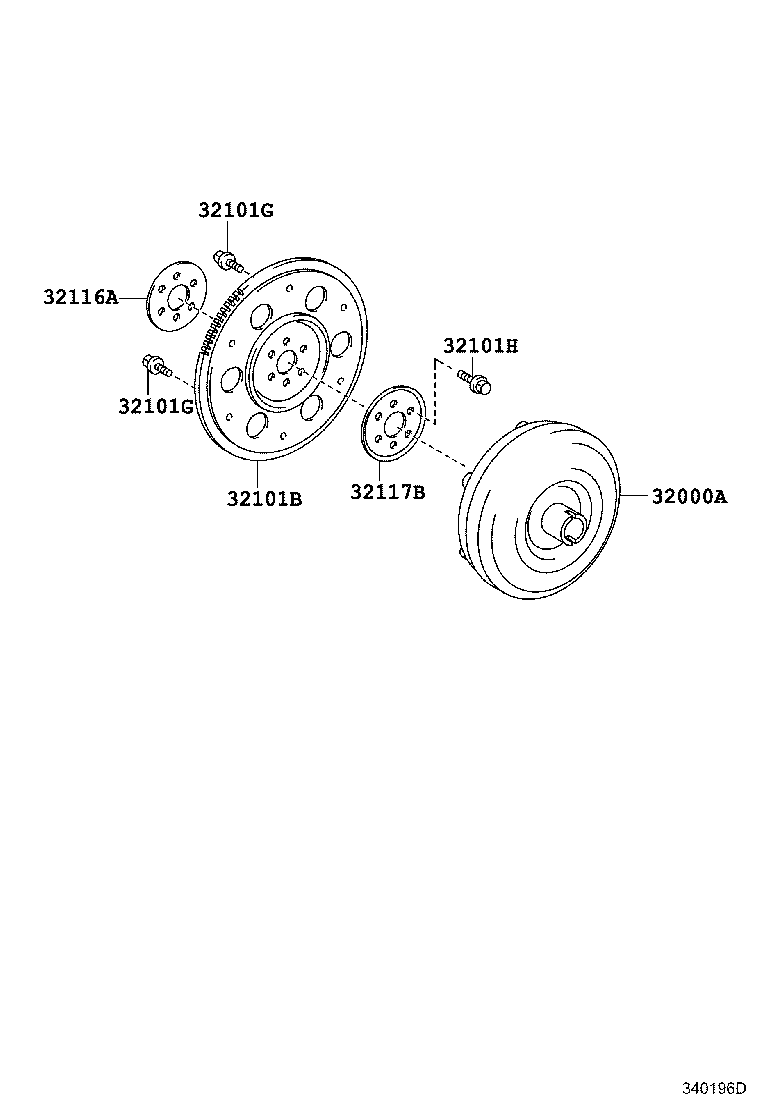32000-74011 CONVERTER ASSY, TORQUE product image