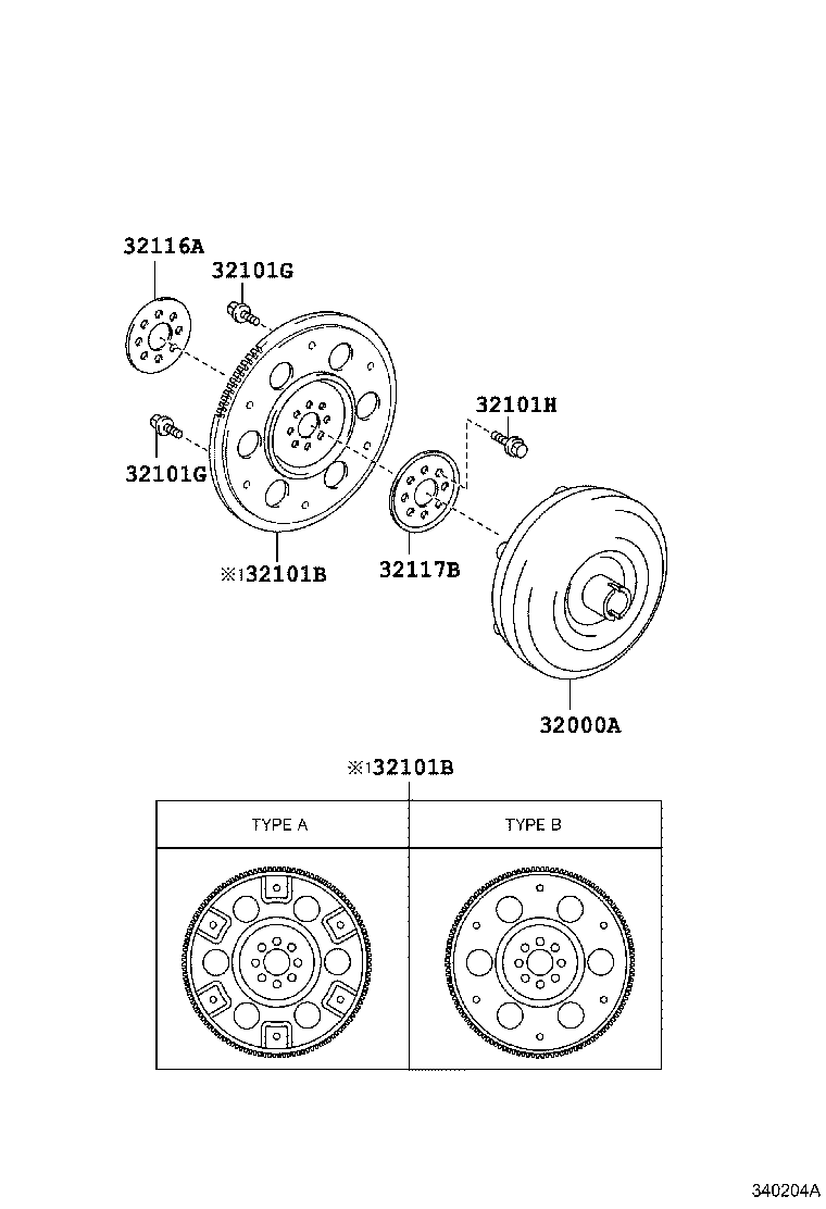 32000-52160 CONVERTER ASSY, TORQUE product image