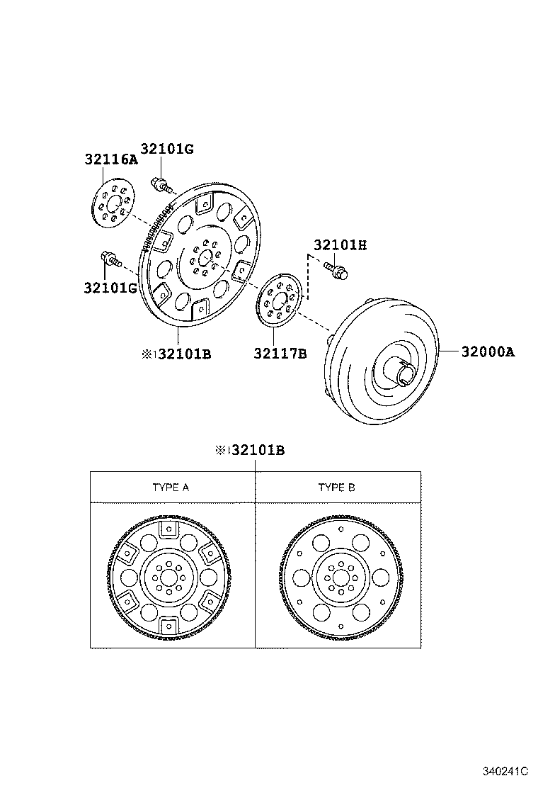 32000-74011 CONVERTER ASSY, TORQUE product image