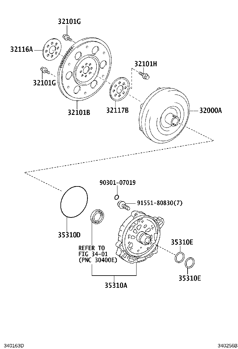 35310-28031 PUMP ASSY, FRONT OIL product image