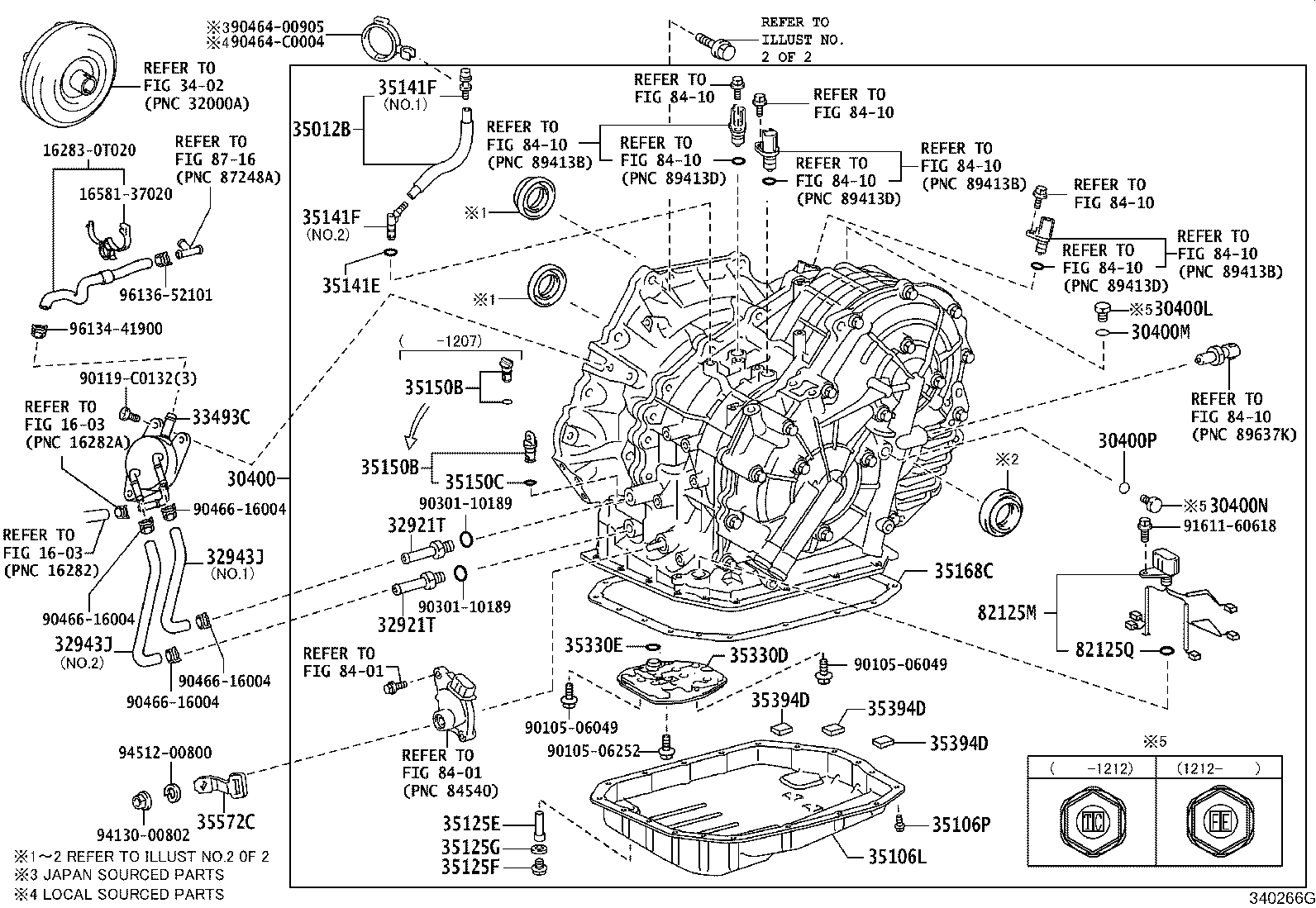 32942-02080 HOSE, TRANSMISSION OIL COOLER product image