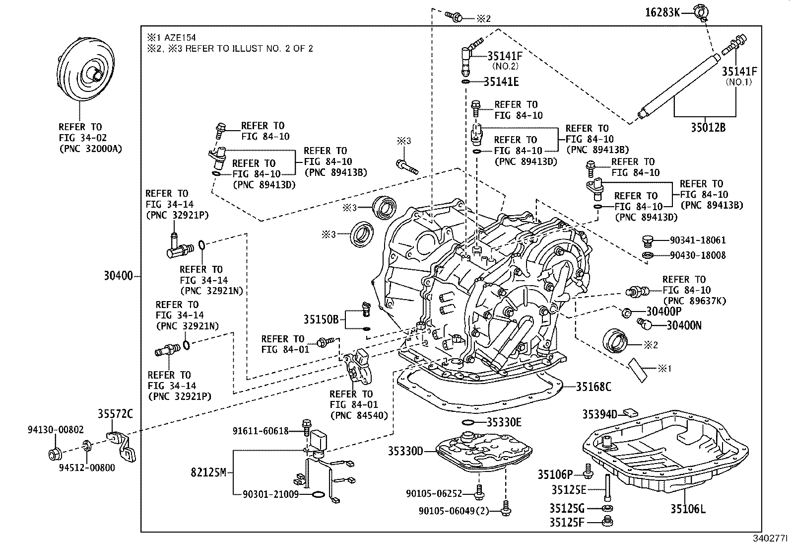 30140-12050 TRANSAXLE ASSY, CVT, REBUILT(W/O TORQUE CONVERTER) product image