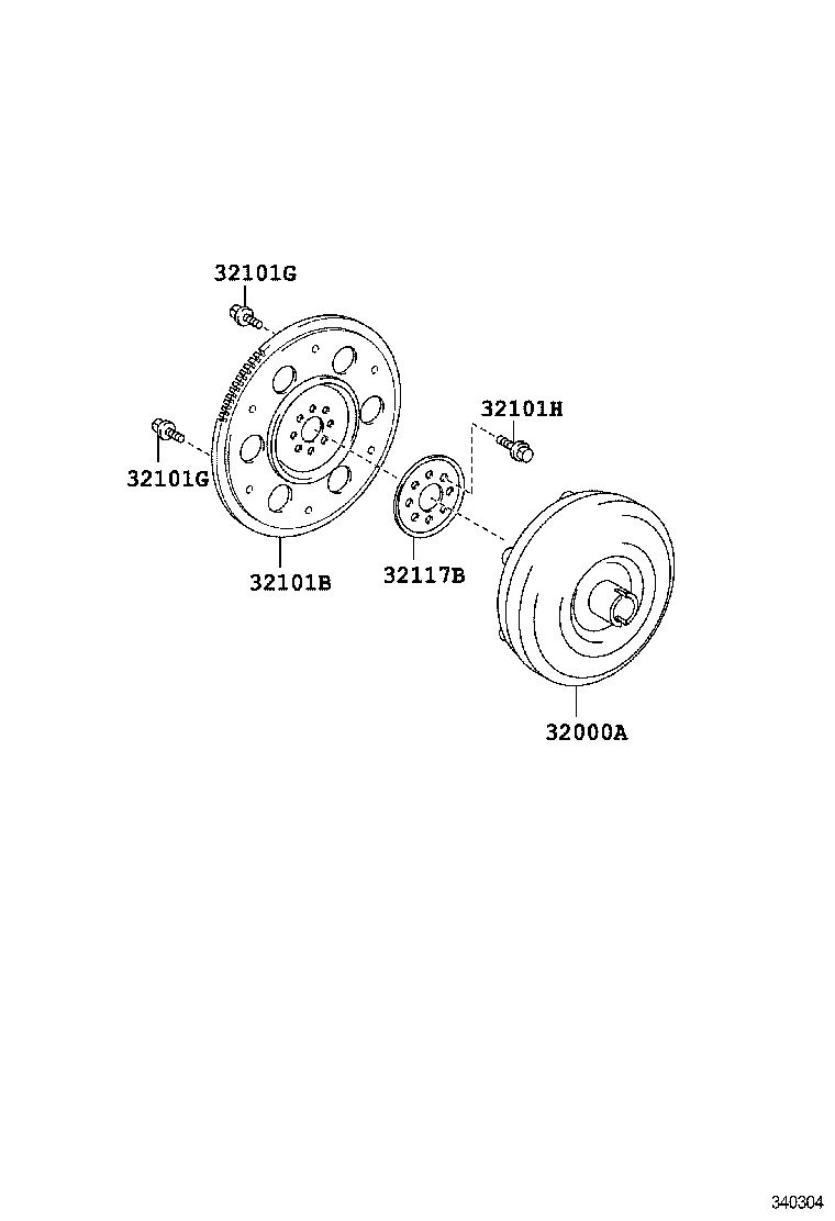 32000-52160 CONVERTER ASSY, TORQUE product image