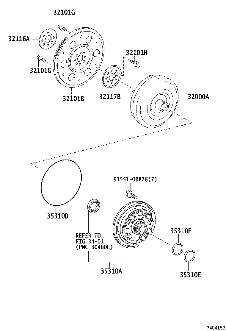 35310-28031 PUMP ASSY, FRONT OIL product image