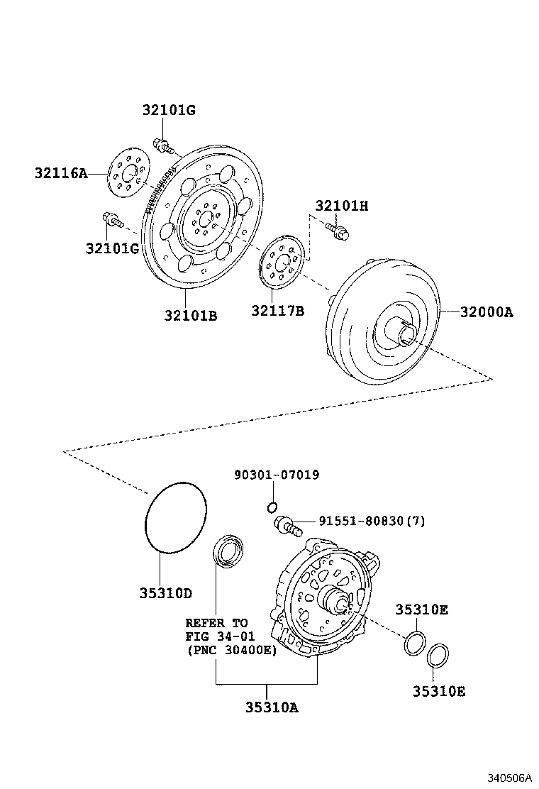 90301-99201 RING, O (FOR FRONT OIL PUMP) product image