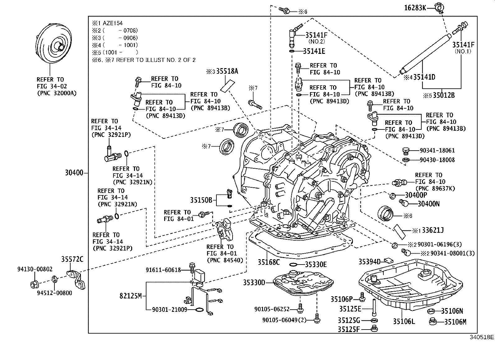 30140-12050 TRANSAXLE ASSY, CVT, REBUILT(W/O TORQUE CONVERTER) product image