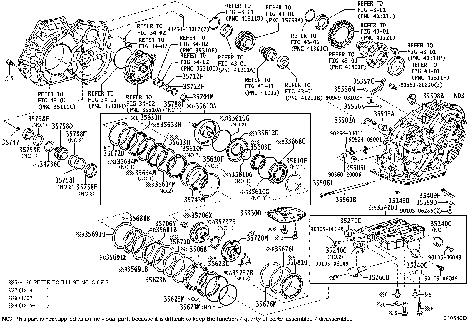 16261-37060 HOSE, TRANSMISSION OIL COOLER product image