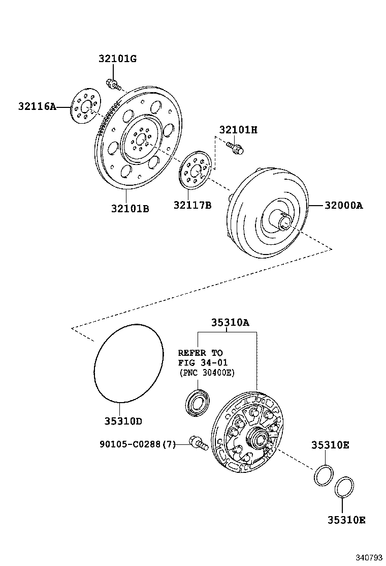 32000-0D021 CONVERTER ASSY, TORQUE product image
