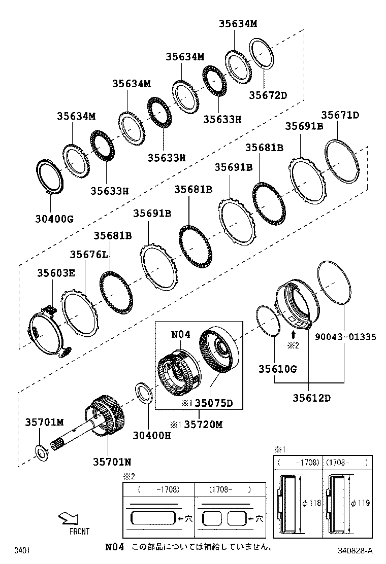 30140-B0120 TRANSAXLE ASSY, CVT, REBUILT(W/O TORQUE CONVERTER) product image