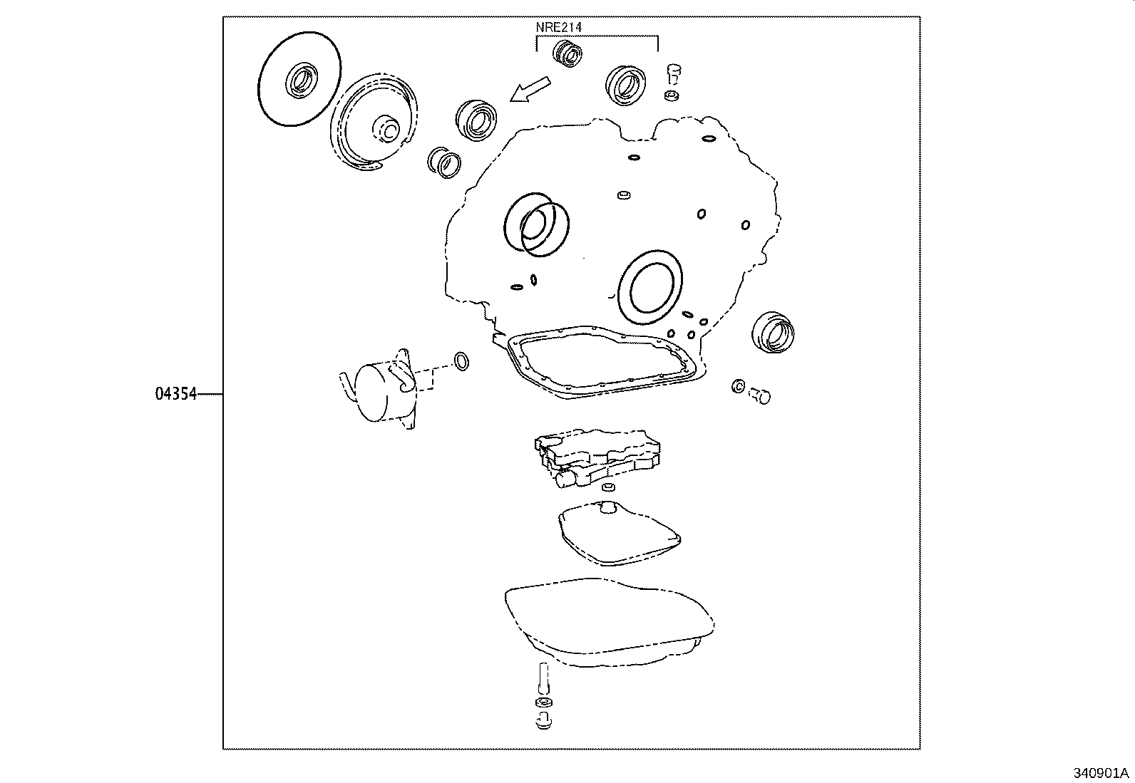 30400-12640 TRANSAXLE ASSY, CONTINUOUSLY VARIABLE product image