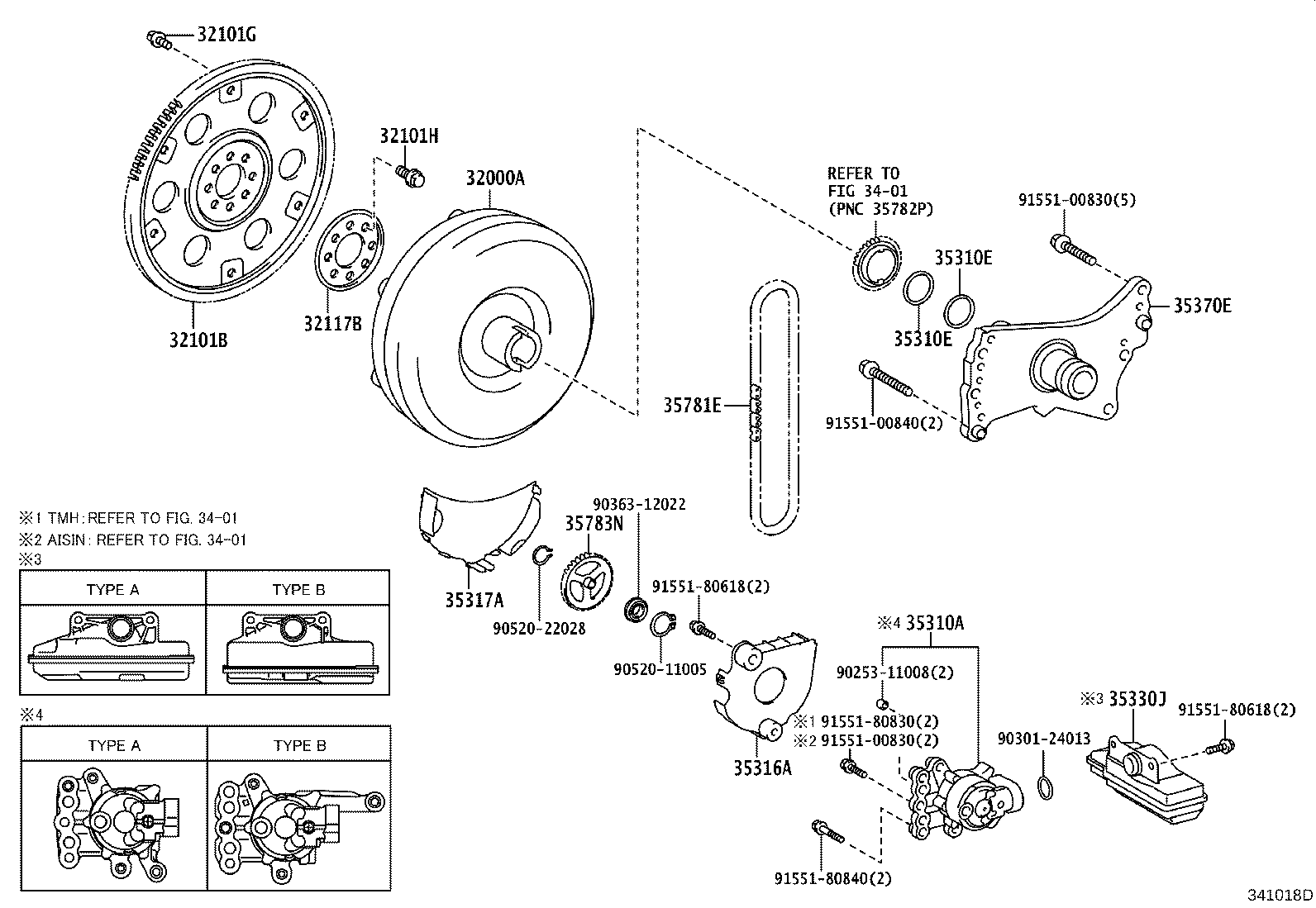 Toyota 35310-12200 PUMP ASSY, FRONT OIL