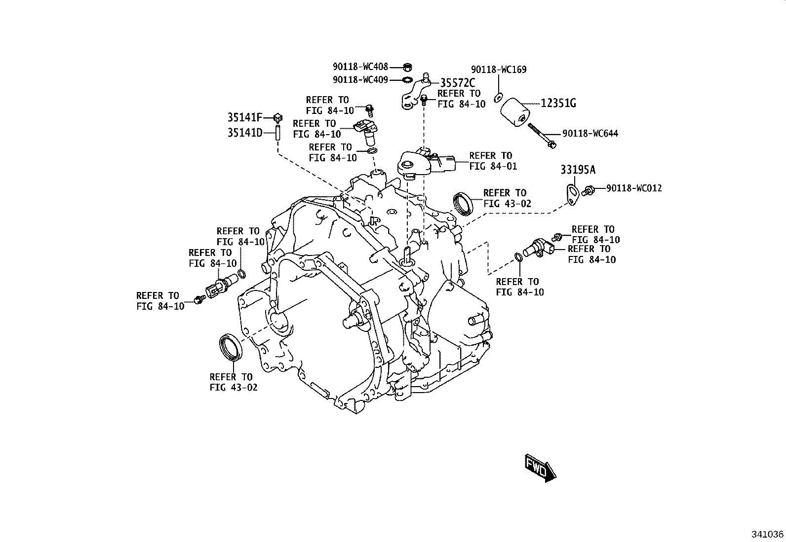 90118-WC372 BOLT(FOR TRANSAXLE OIL PAN) product image