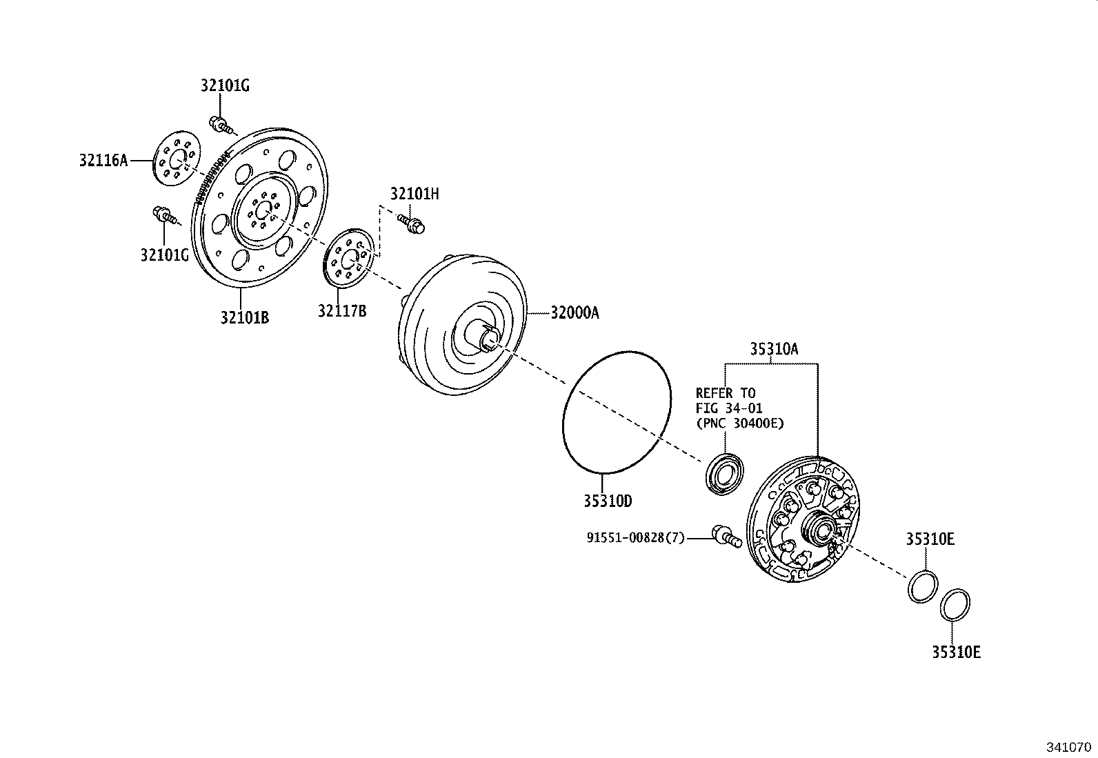 90301-99133 RING, O (FOR FRONT OIL PUMP) product image