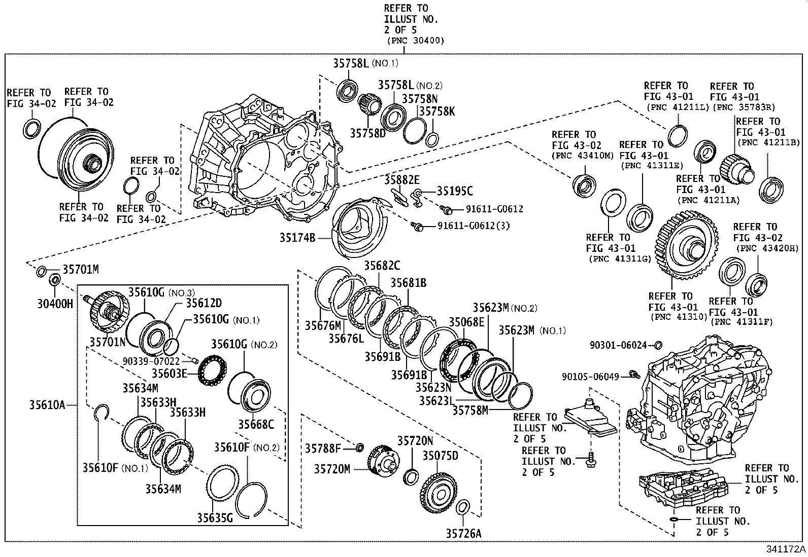 91553-81035 BOLT(FOR TRANSAXLE & ENGINE SETTING) product image