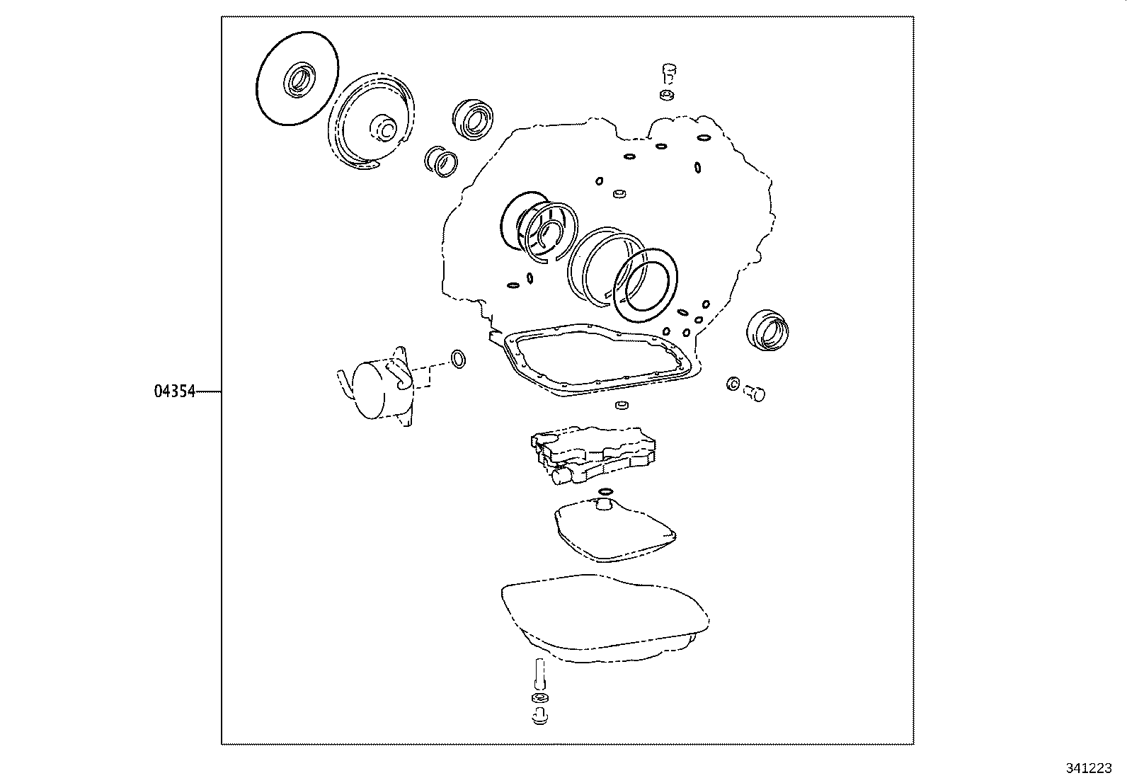 30400-16090 TRANSAXLE ASSY, CONTINUOUSLY VARIABLE product image
