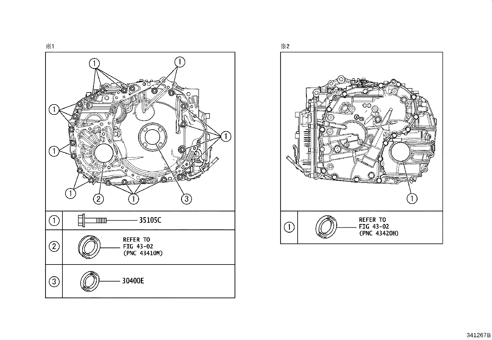 30140-42110 TRANSAXLE ASSY, CVT, REBUILT(W/O TORQUE CONVERTER) product image