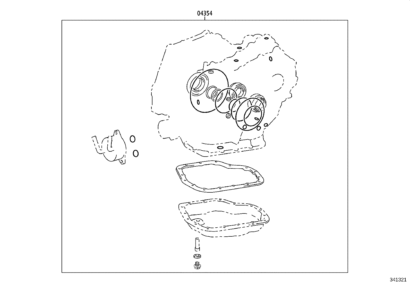 33493-02010 COOLER, TRANSMISSION OIL product image