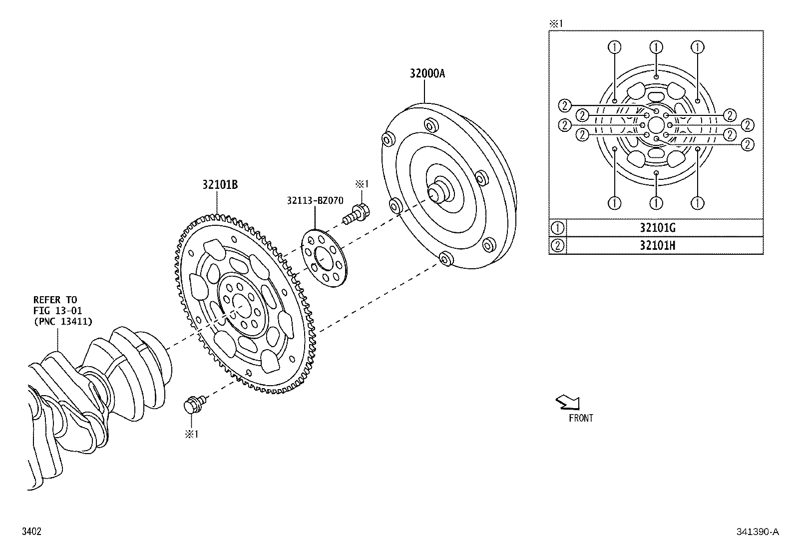 Toyota 32000-B2250 CONVERTER ASSY, TORQUE