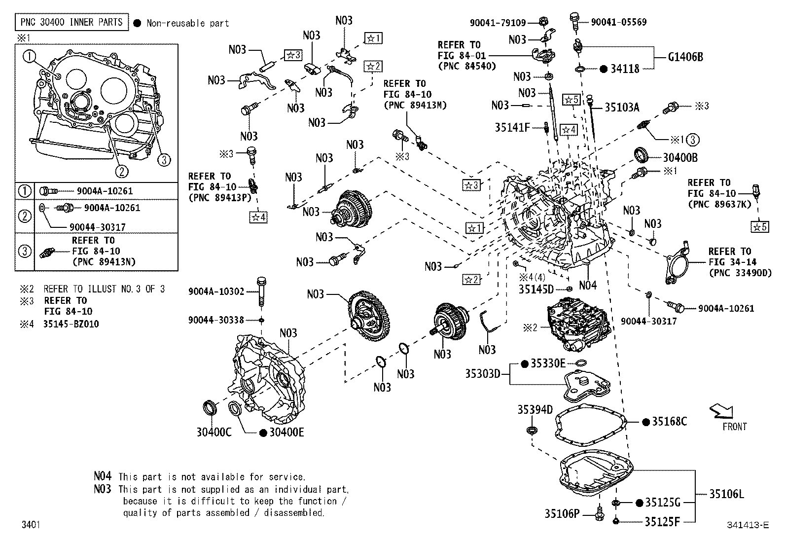 30400-BZ110 TRANSAXLE ASSY, CONTINUOUSLY VARIABLE product image