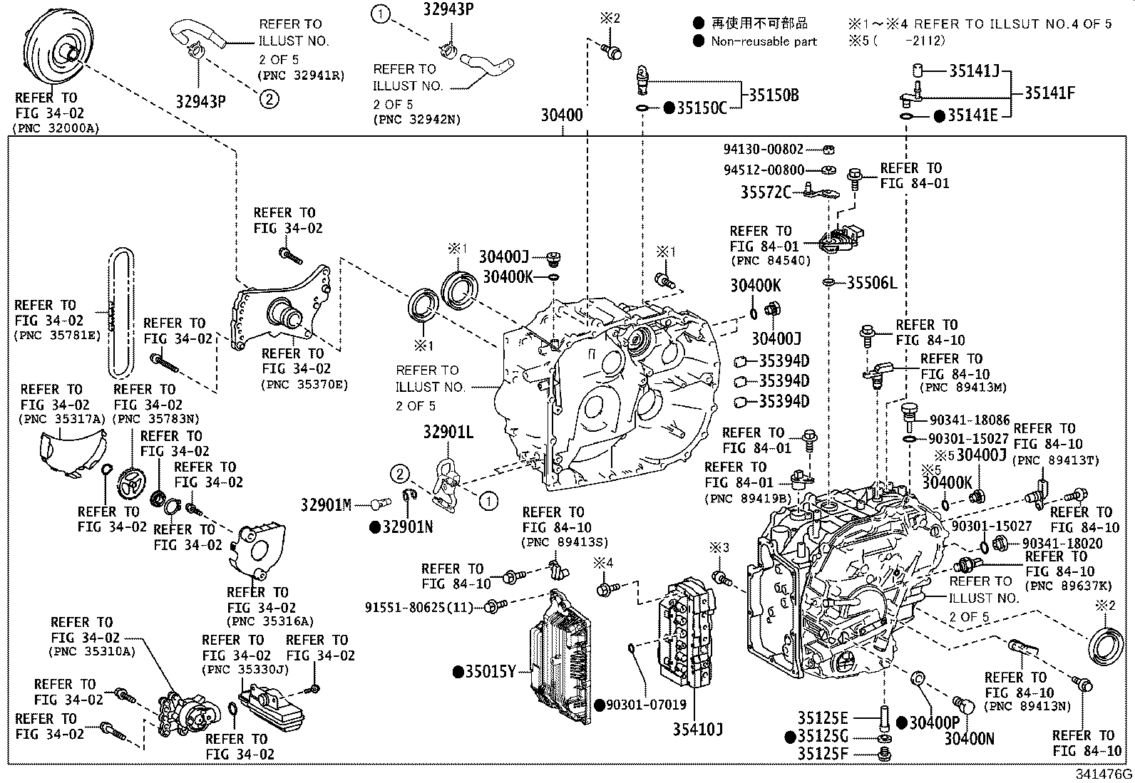 30400-42160 TRANSAXLE ASSY, CONTINUOUSLY VARIABLE product image