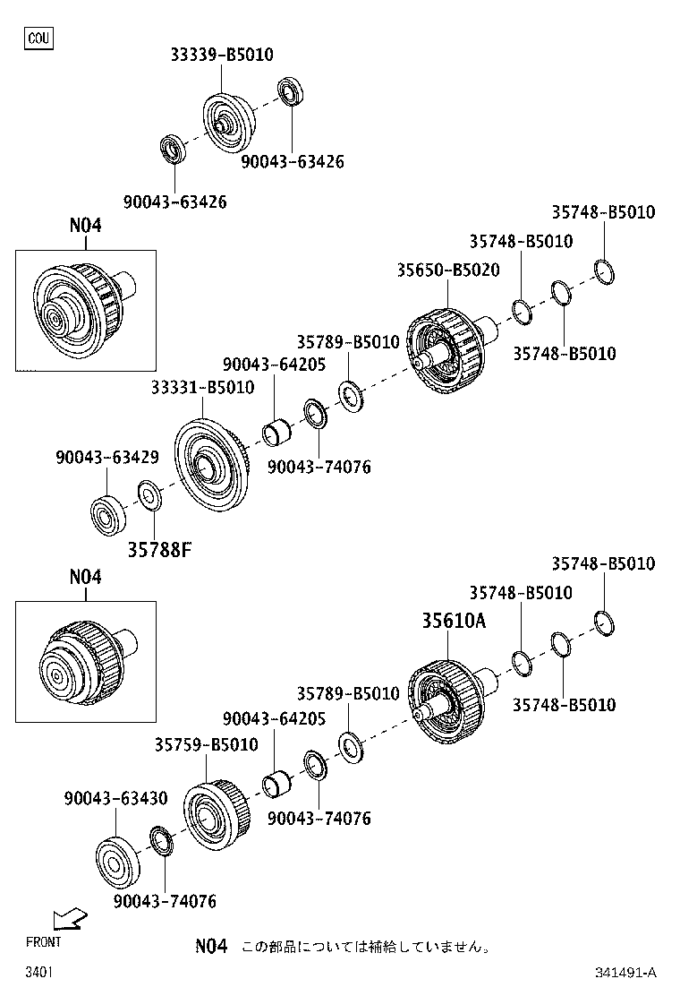 35030-B5280 Toyota Reference Part product image