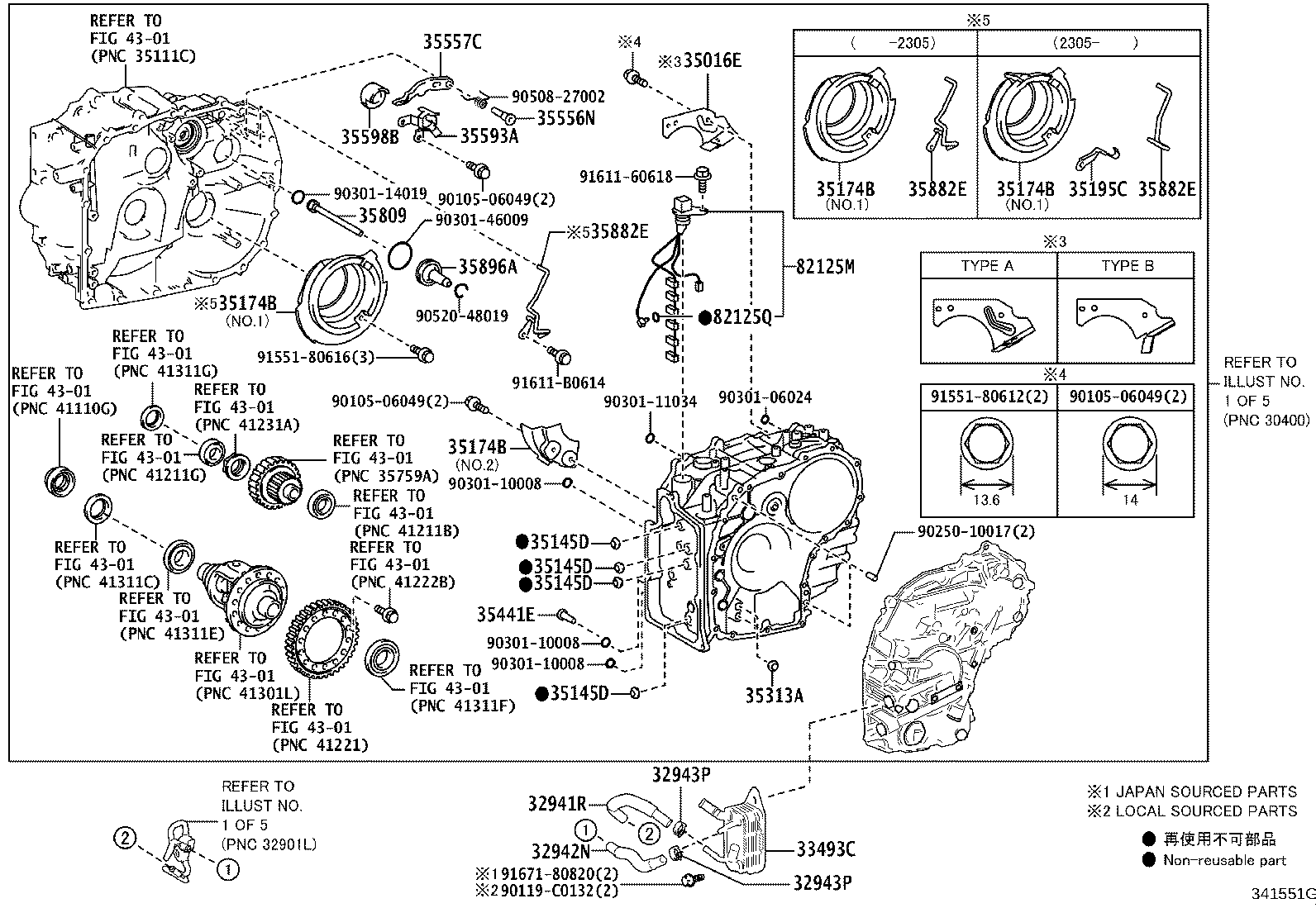 30400-42170 TRANSAXLE ASSY, CONTINUOUSLY VARIABLE product image