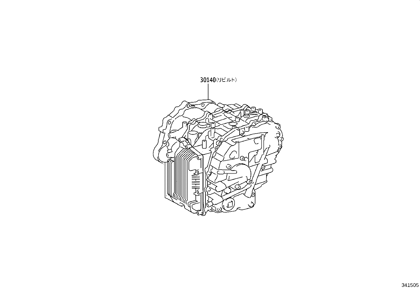 30400-28110 TRANSAXLE ASSY, CONTINUOUSLY VARIABLE product image